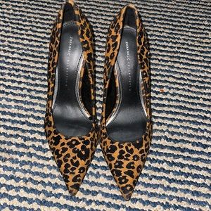 ZARA cheetah print heels. SIZE 7.5. Great condition. Worn once only !!!